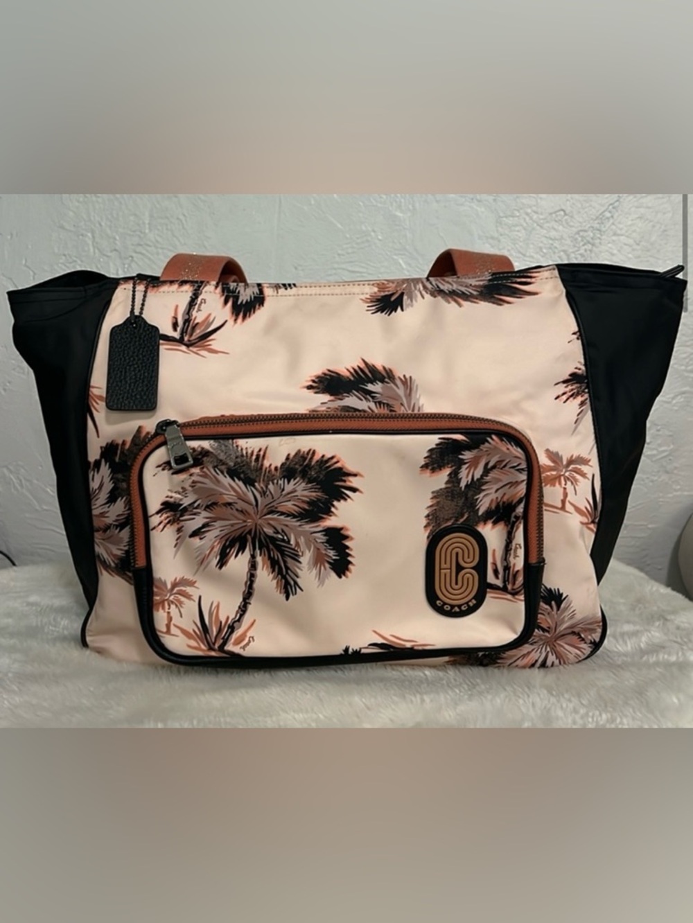 Coach Palm Tree Court Tote